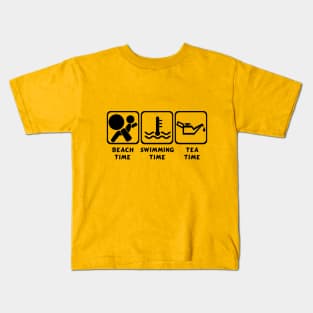 funny warning symbols on car dashboard Kids T-Shirt